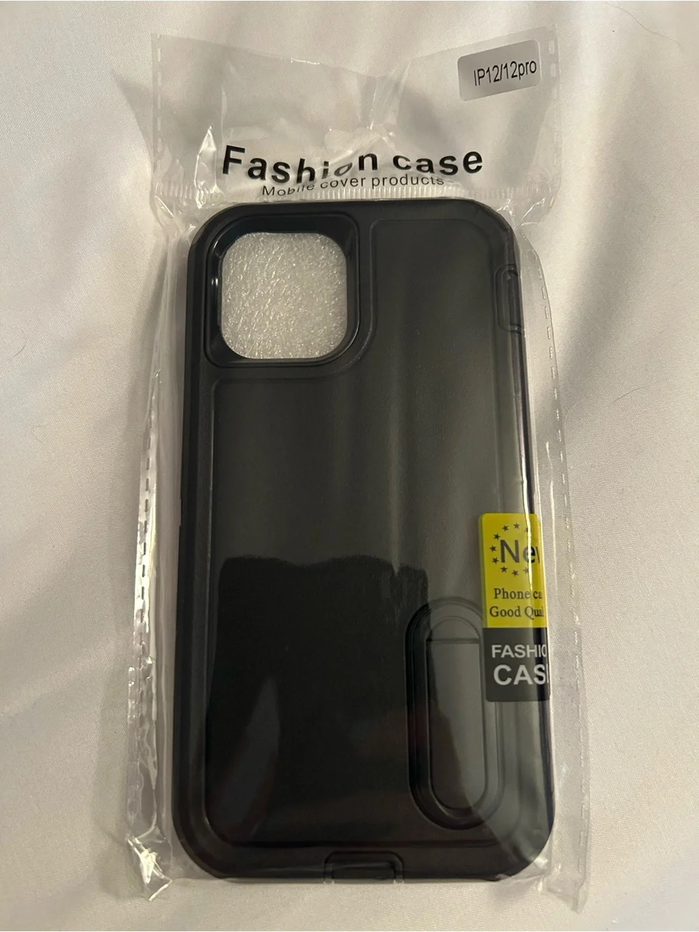 Black Fashion Case Phone Cover for iPhone (IP12/12pro)